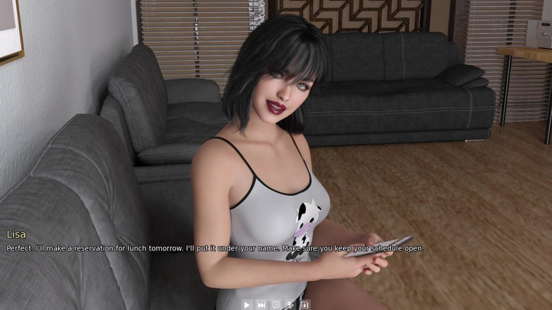 3D Cartoon Porn: 我的宿舍211 - 丽莎计划黛比和马克的午餐约会