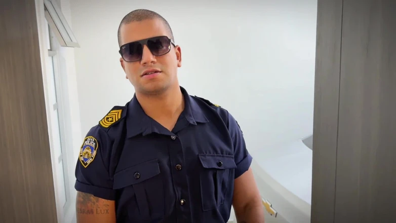 Marine Laveau: Very Hot Policeman Fucks Girl Transn Until She Destroys Her...