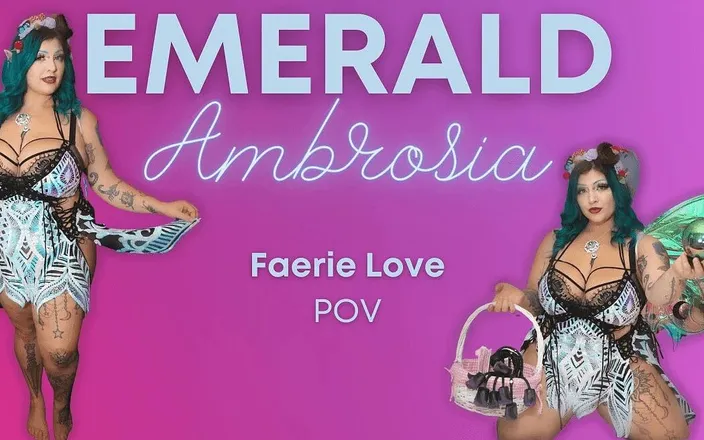 Blush Erotica VR: Velká prsa víla Fantasy Emerald Ambrosia Blush Erotika Bevr