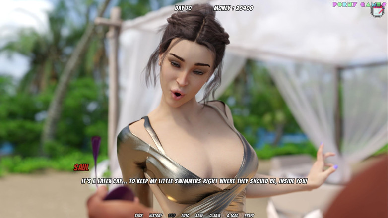Porny Games: Lisa कुल जांच! Dragofinder Studio द्वारा - पहला प्रजनन सत्र 27