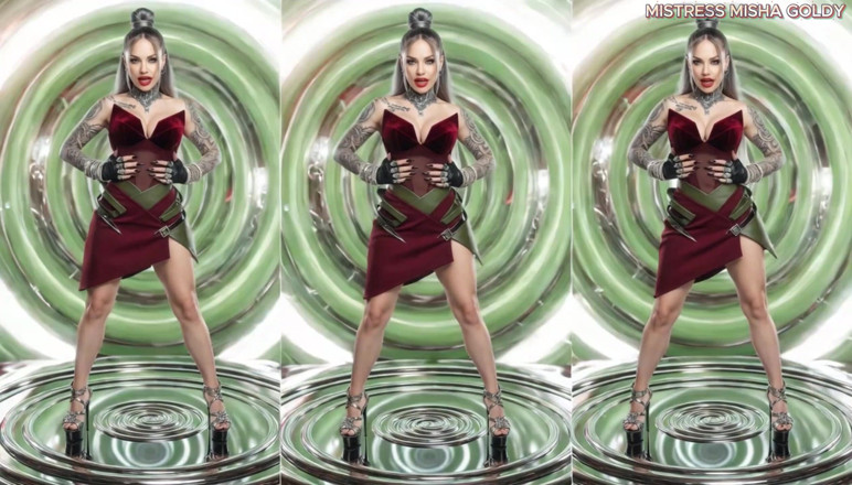 Goddess Misha Goldy: My Goon Cult Initiation: Brain-melt Visual Overload