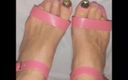 Lizzaal ZZ: 色とりどりの足の爪とスパークルグリッターと新しい靴の小さなお誘い