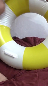 Yellow Swimring Float