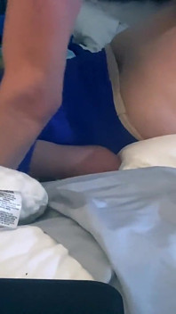 Close up of Doggy From the Side with Submissive Blonde