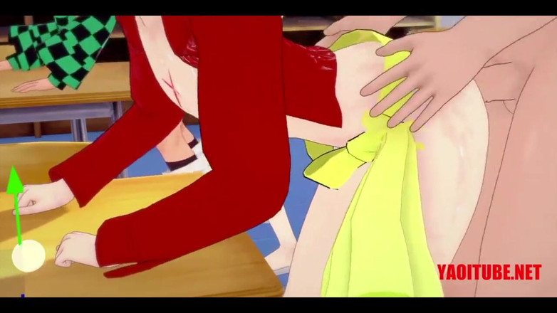 Yaoitube: Yaoi Mega Orgy - 나루토, 데쿠, 지그, Shirou, Luffy, 조로, 이노수케 및 탄지로 - 보쿠 노 히어로, 내 영웅 학계, 운명, 후장