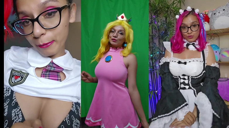 Goddess Rarity: Bohyně Rarity Cosplay jako Broskev vám dá JOI