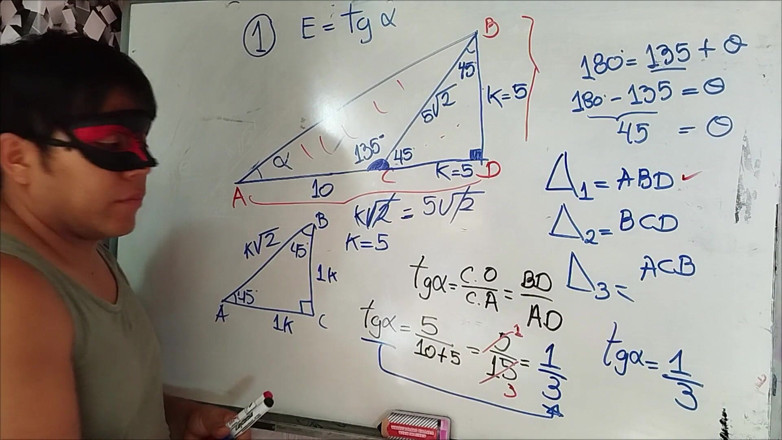 Rosaroja: Trigonometry: Remarkable Triangles - Exercise 1