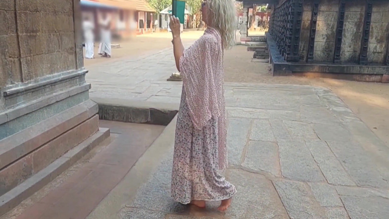 Selena701: Amateur rubia madura esposa disfruta del sexo después de caminar