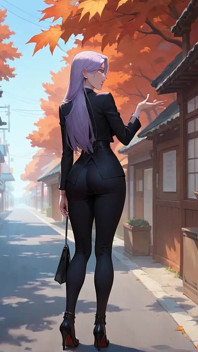 Sensasi rambut ungu: tokyo alley cum drip