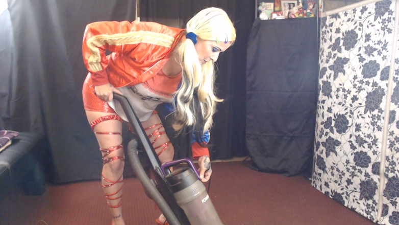 Abby Anna: Harley Quinn sürtük vakumlama