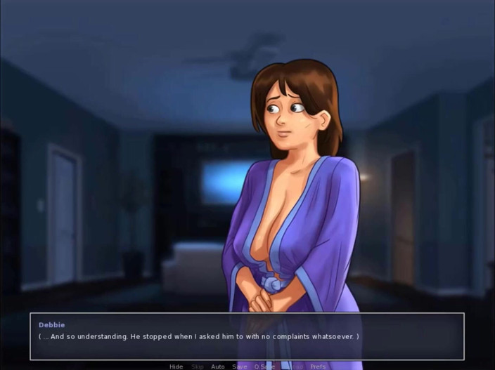 Cartoon Play: Summertime Saga part 91 - lust boy and her stepmom