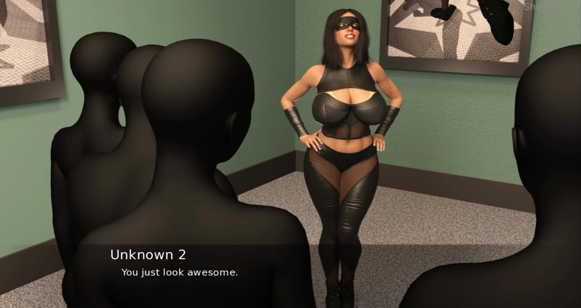 Porny Games: Ateşli evli kadın - kostüm zamanı (59)