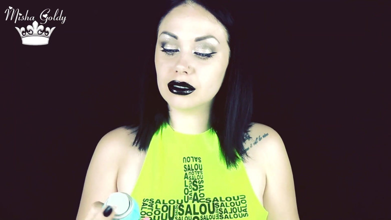 Goddess Misha Goldy: ASMR! Ljud av kosmetika