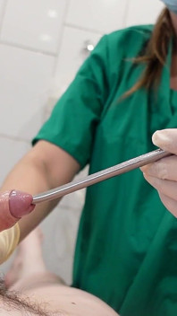 Soando com pacientes punheta pov