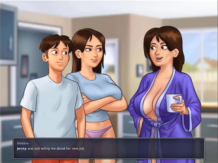 Cartoon Play: Summertime saga parte 37 - stepaunt divertirse con stepnephew