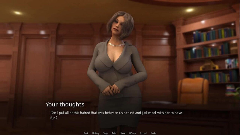 Dirty GamesXxX: College-bound: student is fingering the principal in her office - ep. 20