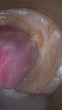Breastfeeding Breathless with Cream Pumping Deep