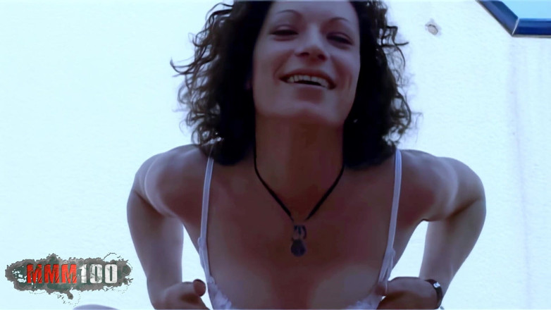 MMM100: Steffy Great Steffy menari dan berbogel di teres