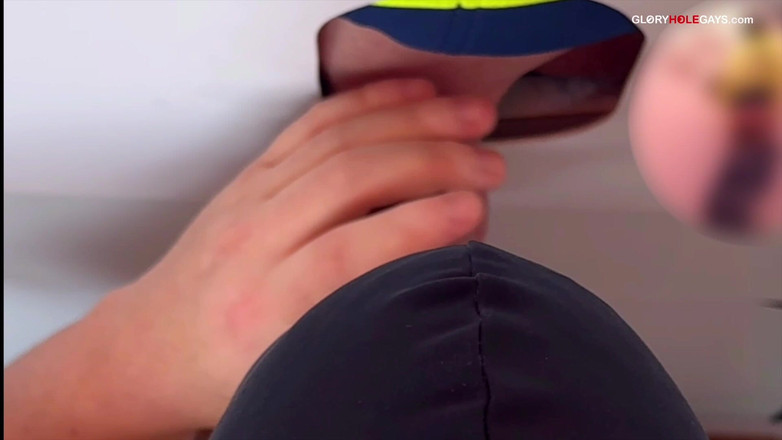 GLORYHOLEGAYS: Worker Sneaks Out During Lunch - and Gets Blown All the...