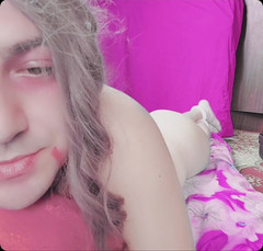 Kitty_Cross: Großer weißer arsch, blonde rothaarige kitty transvestie, mieze sissy, leckerer,...
