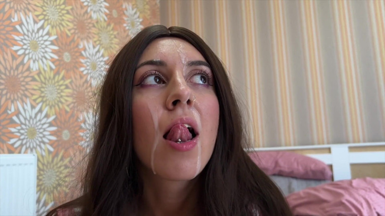 Oliver Strelly: The Face of a Pretty Girl Was Generously Covered with...