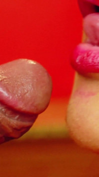 Nerdy Close up Blowjob