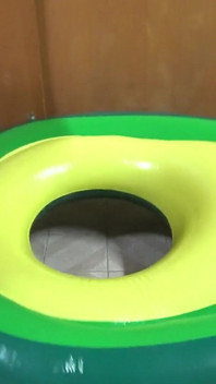 Avocado Inflatable Float