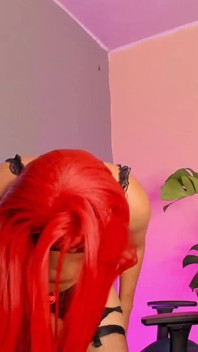 Ladytrans Dances Sexy in Lingerie