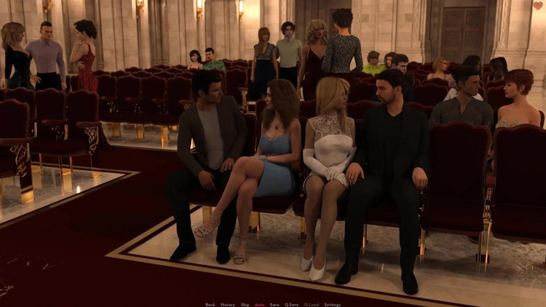 Visual Novels: Żona i macocha część 63 - ssanie stóp żony