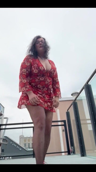 Some Rooftop Posing in Lincoln, Nebraskai