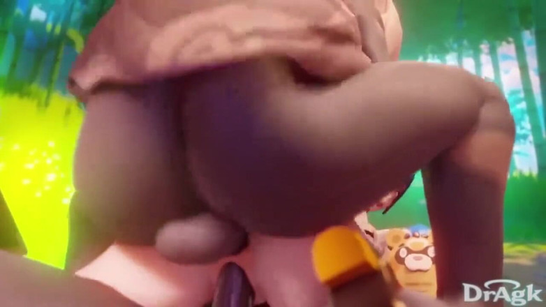 DrAgk: Xiangling Animacja Kompilacja Genshin Impact Hilichurl Hentai Porno