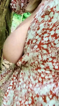 Creampied on No Contraception by a Stranger in the Woods