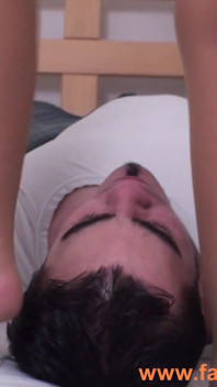 Brown Nylons Face Sitting