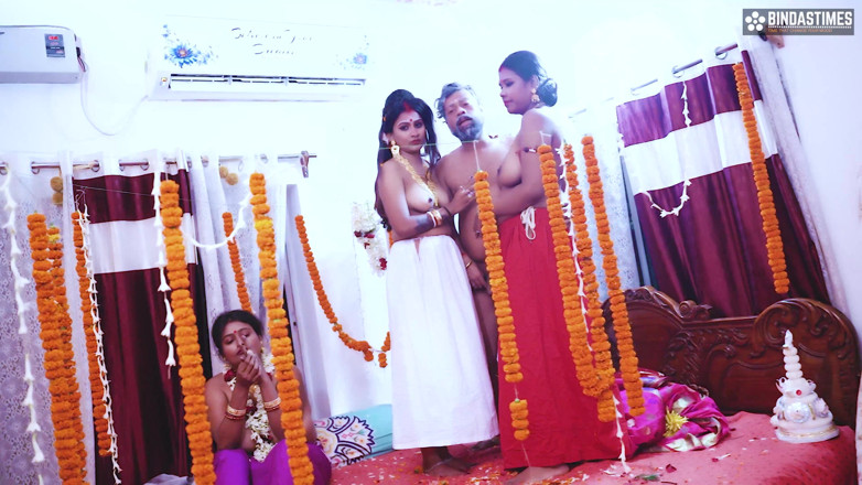 Biind as times: Tharki Burha Nikala Suhagraat Manane Apne nastolatka Nai Nawali Biwiyon...