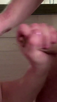 Asmr Mouth Sounds. Rough Blowjob of a Former Bodybuilder's Hard Cock