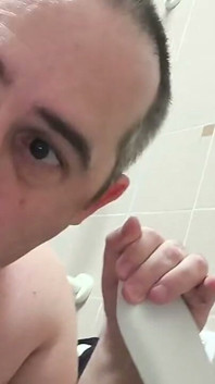 Licking a Public Toilet