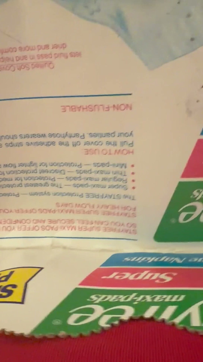 Takepad: Kotex Thin và Stayfree Box làm tình với tinh dịch...