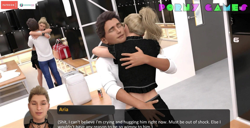 Porny Games: The Spellbook - Awek melancap di bilik air kolej (28)