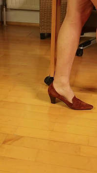 Smyslné nylonové podešve ve vintage loafers
