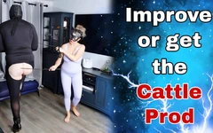 Improve or Get the Caddle Prod - Femdom Slave Training