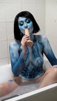 Odstranění bodypaint Cortany a šukání robertku