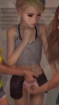 เลสเบี้ยนสี่คน 18 Plus วัยรุ่นเย็ดกันในห้องโถงหมู่บ้านและโดนครูจับได้!
