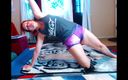 Aurora Willows large labia: Lätt yoga nybörjare stretching