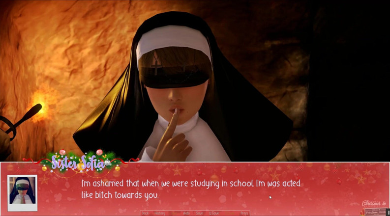Cumming Gaming: Unlimited Christmas [xmas hentai porn play] ep.15 stepsister Sophia the nun...