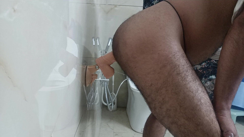 Rajasthani-old-lover: Un desi indien fait un show de masterbation avec son...