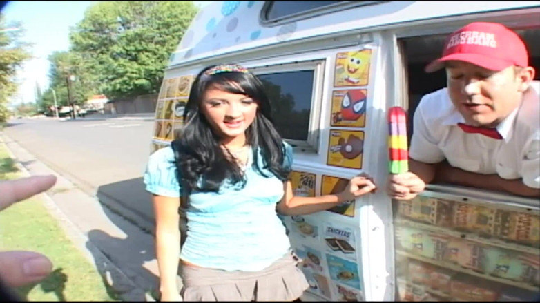 My Favorite Pornstars: Cute brunette teen gets nailed in icecream truck