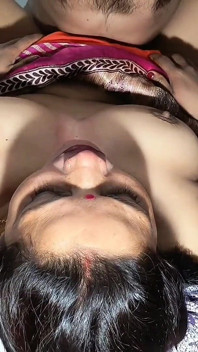 Desi Newly Married Indian Bhabhi Big Cock Mouth Fucking and Doggy Style Sex with Pussy Fart