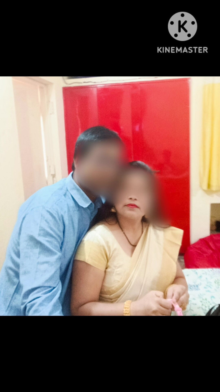 Ankita10000: 생일 파티를 위한 판쿠리 쿠날 레드 란제리