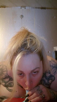 POV Sloppy Dildo BJ