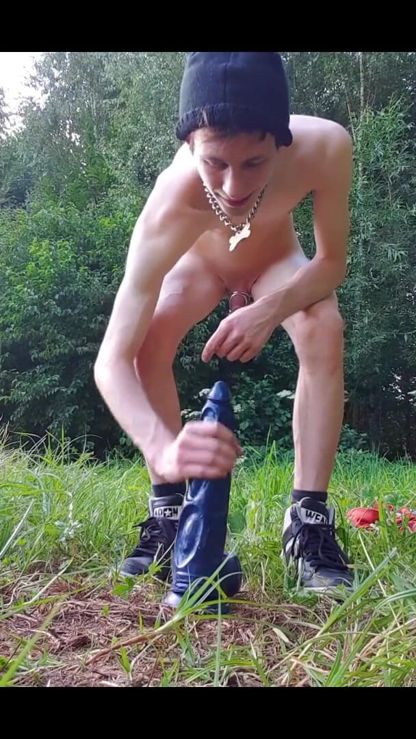Puppy Davey: Scopata in culo all'aperto